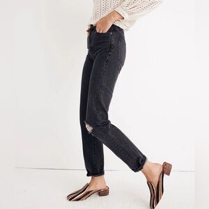 Madewell The Perfect Vintage Jean in Roxstone Wash: Knee-Rip size 28